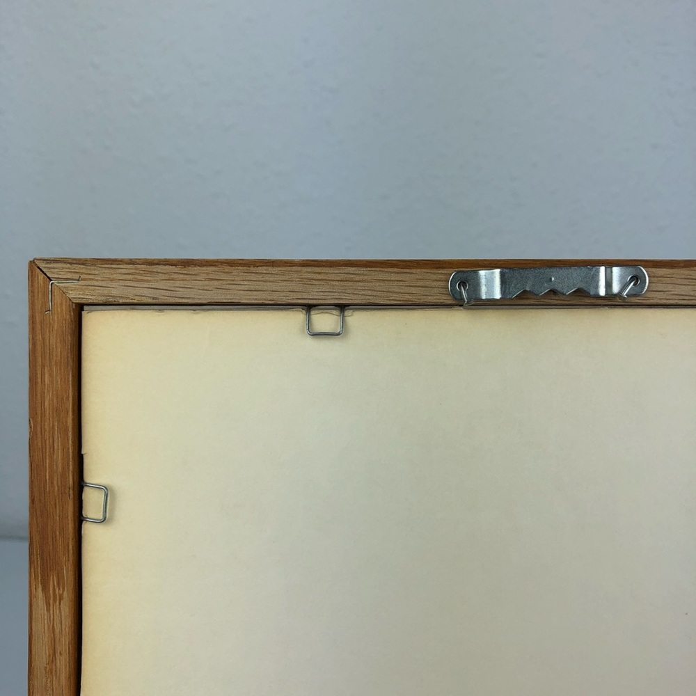 VINTAGE Potted Flowers Hand Painted Water Colors - Picture 8 of 10